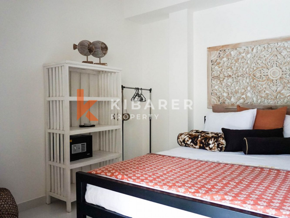 Modern Tropical Three Bedroom plus Office Enclosed Living Villa in Seminyak