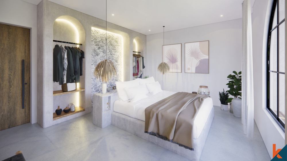 Perumahan tiga kamar tidur modern baru yang akan datang untuk dijual