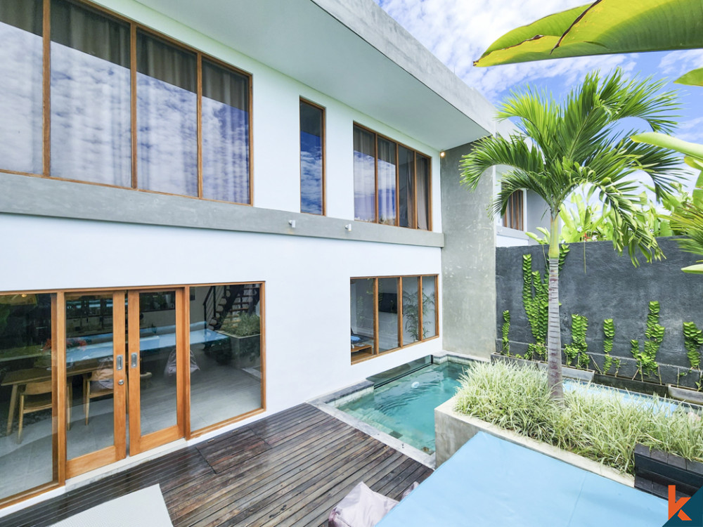 Modern two bedroom villa for lease in Berawa