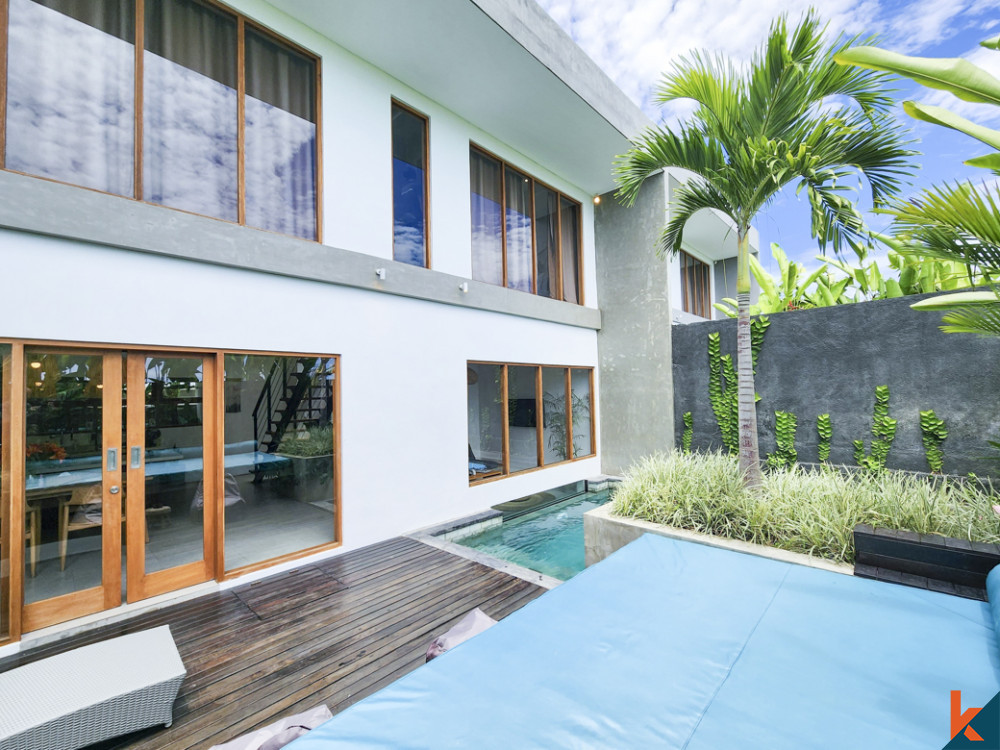 Modern two bedroom villa for lease in Berawa