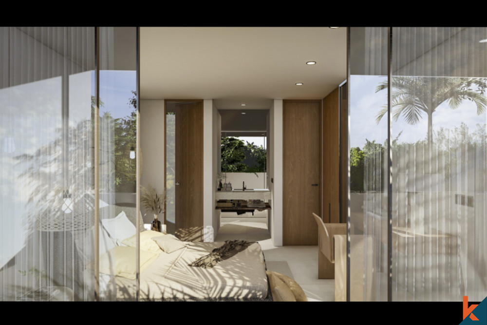 Vila dua kamar tidur mediterania modern yang akan datang untuk disewakan