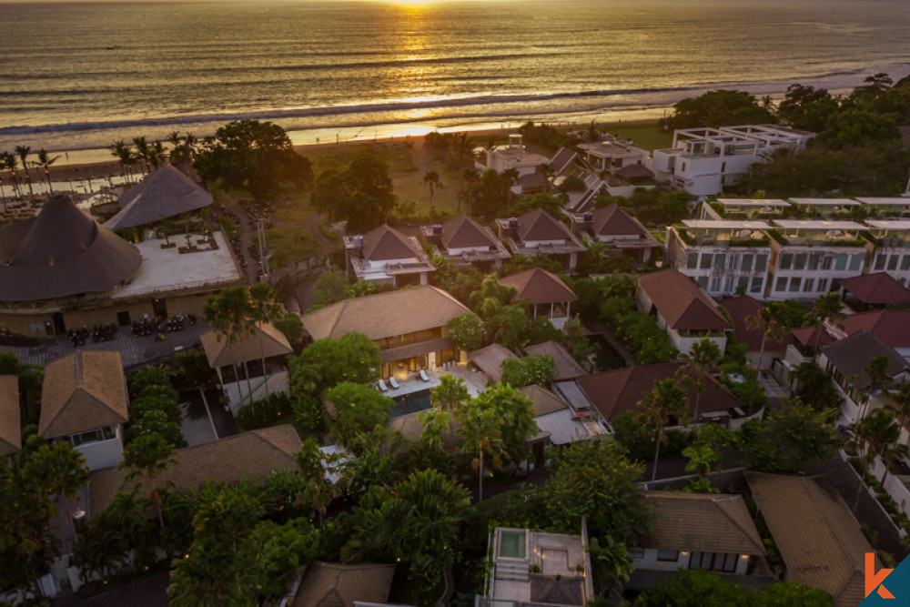 Properti hak milik berjalan kaki ke pantai di Batu Belig