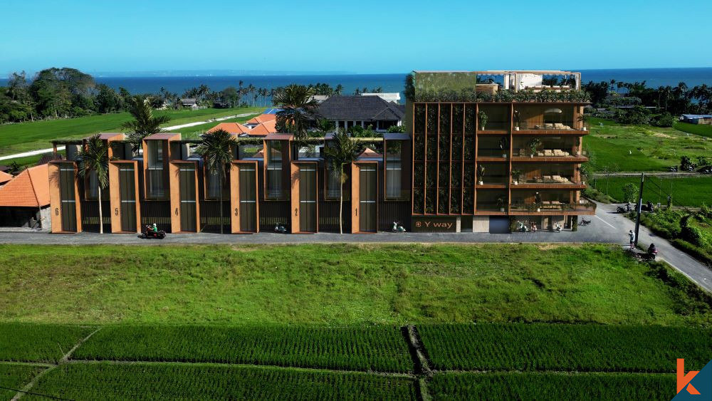 Villa sur plan de deux chambres avec vue sur l'océan à Seseh