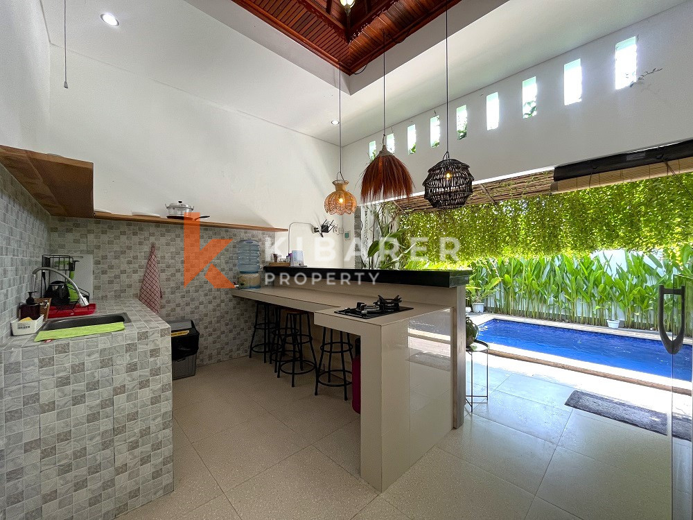 Beautiful Two Bedrooms Open Living Villa Situated In Prime Of Berawa Area