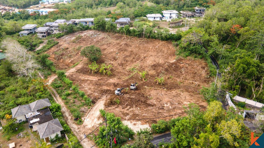 Amazing 85 Are Land for sale with Ocean View in Uluwatu