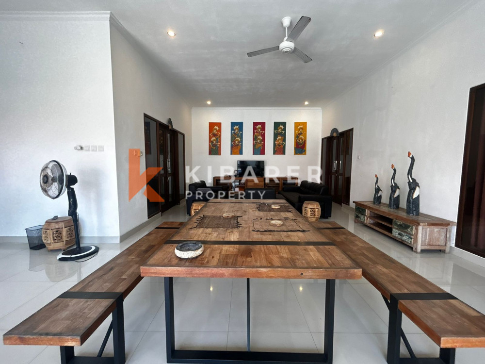 Wonderful Three Bedroom Open Living Room Villa Situated in Kerobokan
