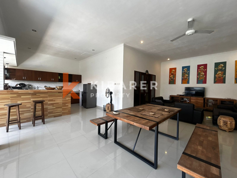 Wonderful Three Bedroom Open Living Room Villa Situated in Kerobokan