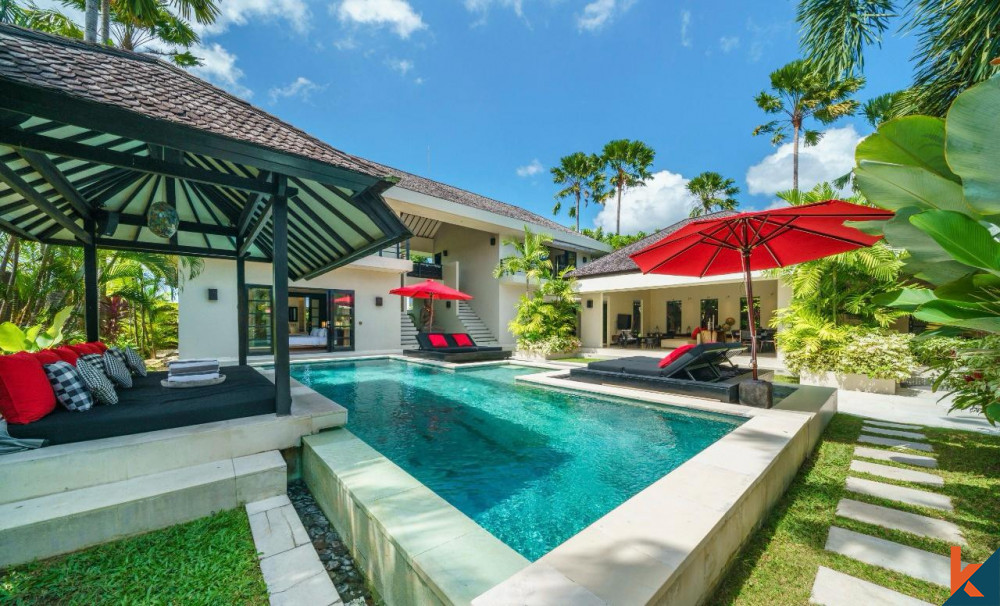 BELLE PROPRIÉTÉ AVEC VUE MAGNIFIQUE EN VENTE À CANGGU