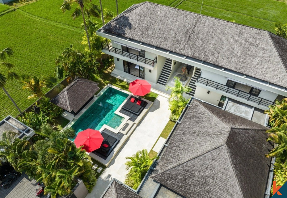 BELLE PROPRIÉTÉ AVEC VUE MAGNIFIQUE EN VENTE À CANGGU