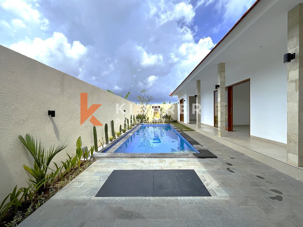 Brand New Unfurnished Modern Two Bedrooms Closed Living Villa In Padonan
