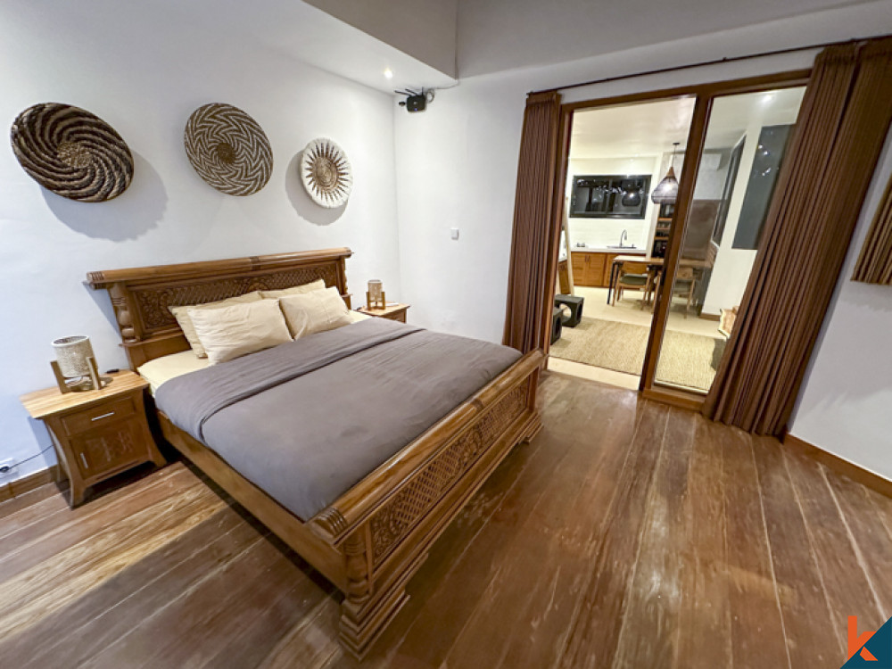 Apartemen satu kamar tidur untuk disewakan di Berawa yang modis