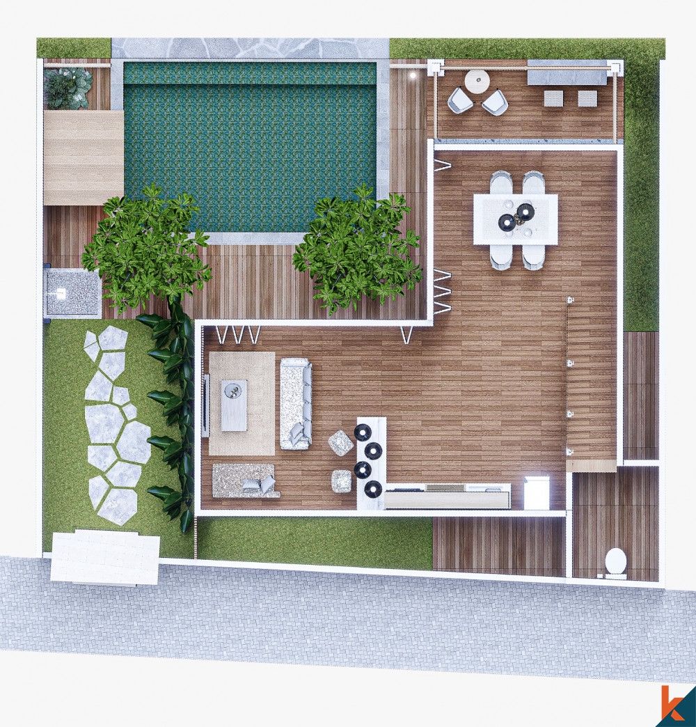 Two Bedroom Off Plan Project Villa nestled in Penarungan