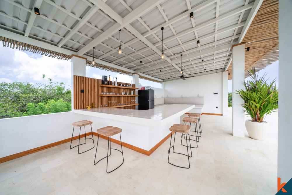 New modern three bedroom multilevel villa for lease in Uluwatu