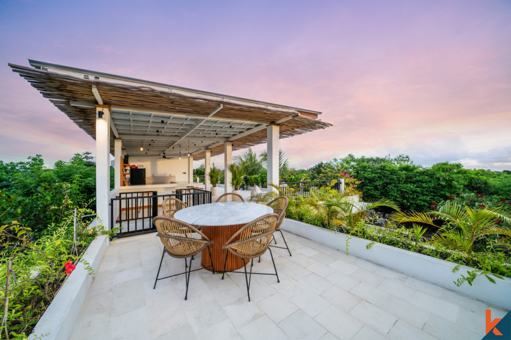 New modern three bedroom multilevel villa for lease in Uluwatu