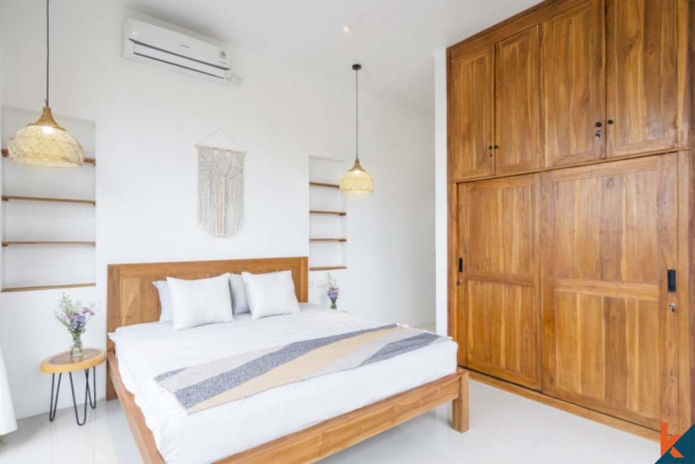 Vila dua kamar tidur modern baru dengan sewa jangka panjang di cepaka