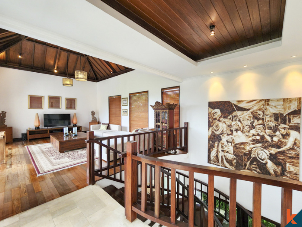 Beautiful traditional three bedroom estate with rice fields views