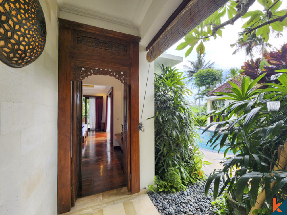 Beautiful traditional three bedroom estate with rice fields views