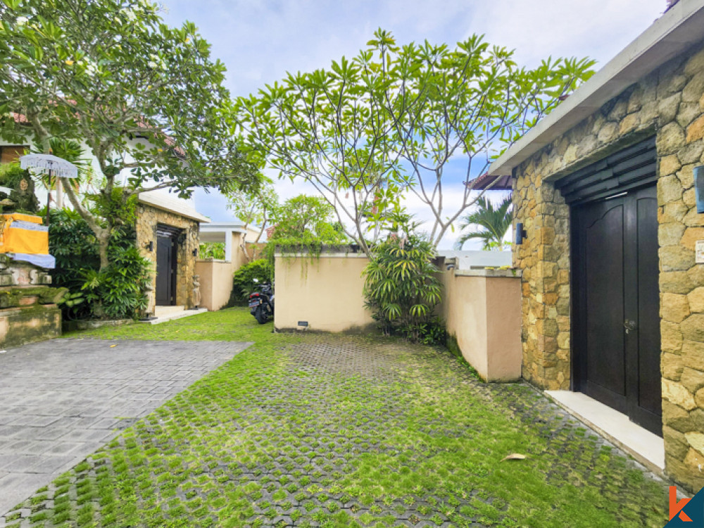 Vue imprenable sur trois villas à louer à Canggu