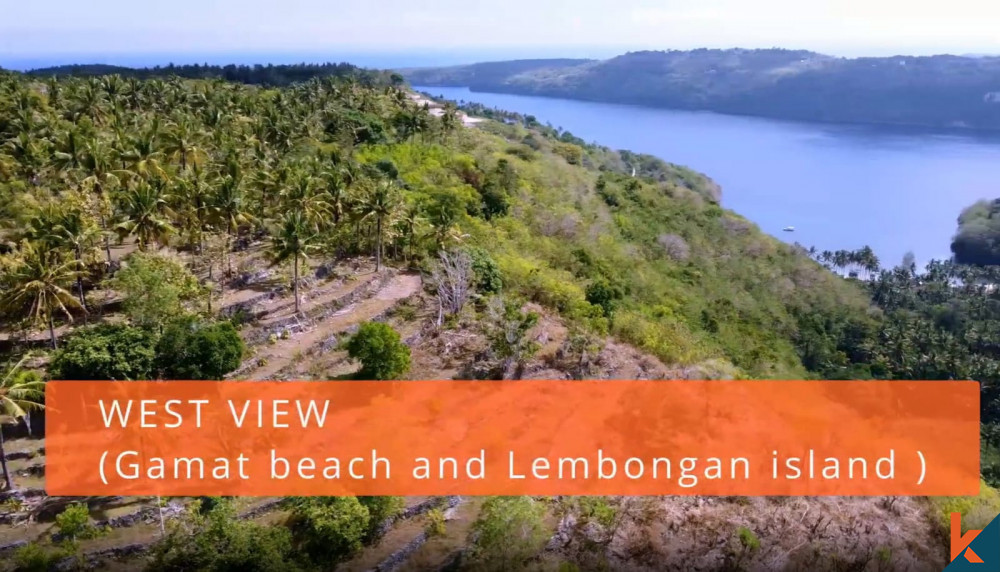 Expansive 50 Are Land with Ocean View in Nusa Penida