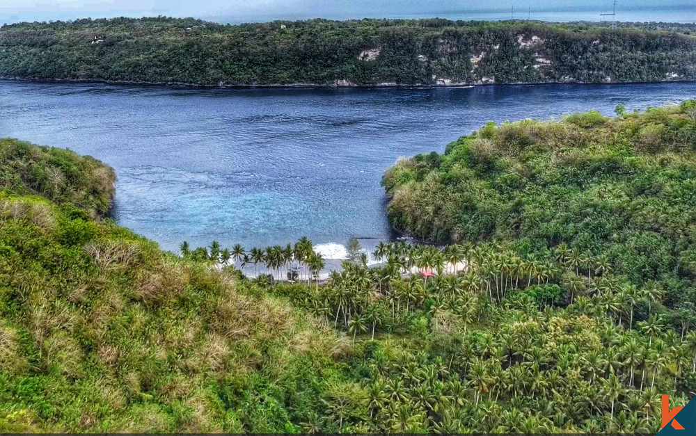 Tanah Luas 50 Are dengan Pemandangan Laut di Nusa Penida