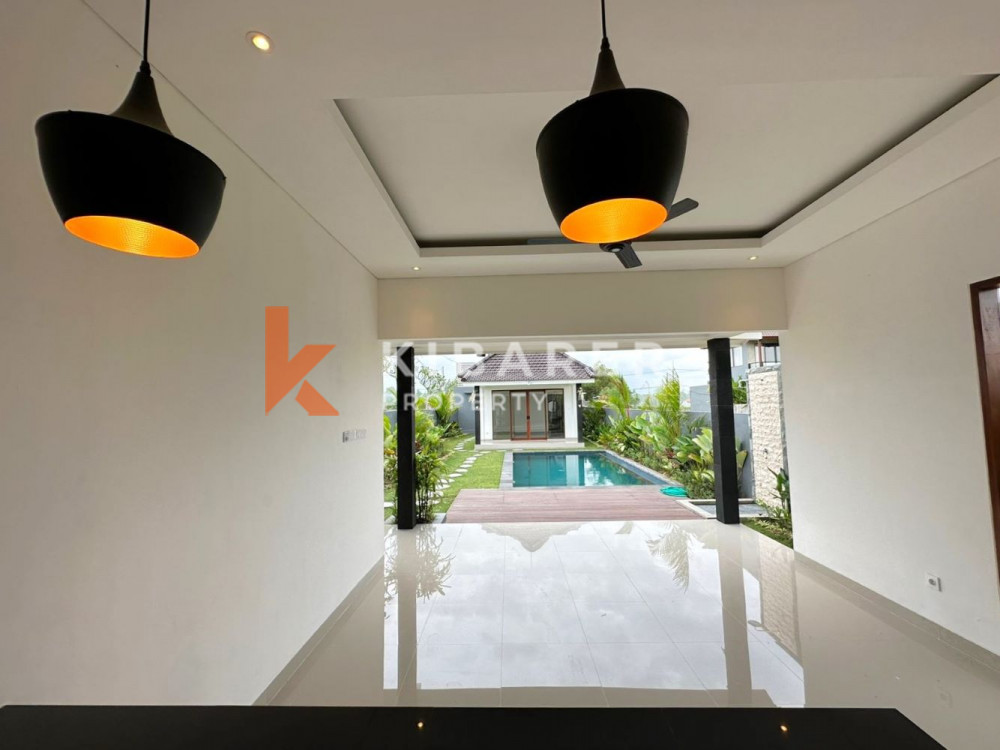 Brand New Unfurnished Two Bedrooms Villa Walking Distance from Pantai Lima (Minimum 5 years rent)