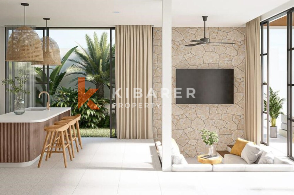 Modern Two Bedroom Townhouse Villa in Pererenan (Available at the end of April 2024)