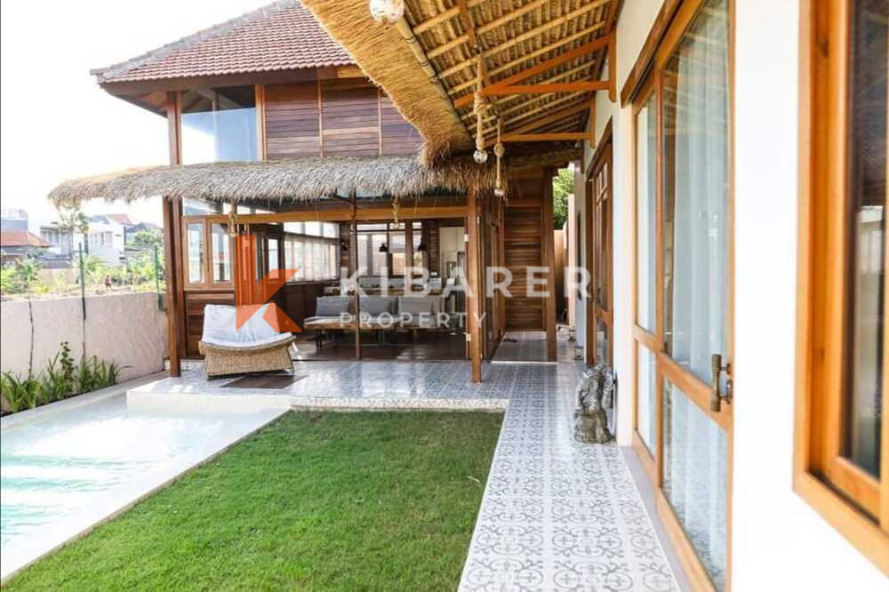 Belle villa de deux chambres à Berawa dans un grand quartier à Canggu