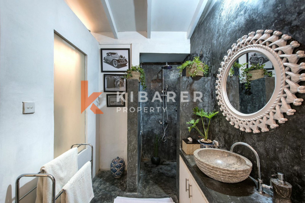 Charming Three Bedroom Villa Enclosed Living Room Situated in Central Seminyak