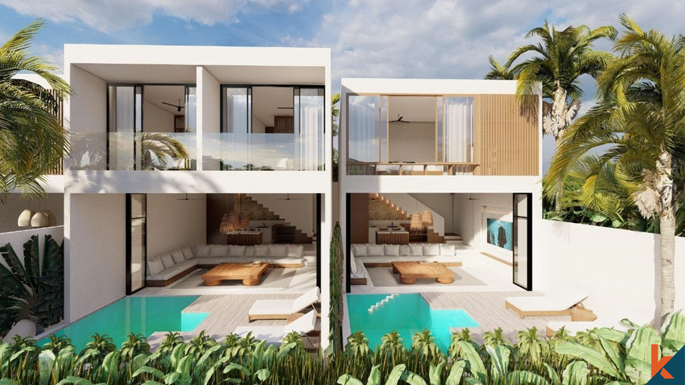 Modern Comfort Upcoming Two Bedroom Villas in Cemagi