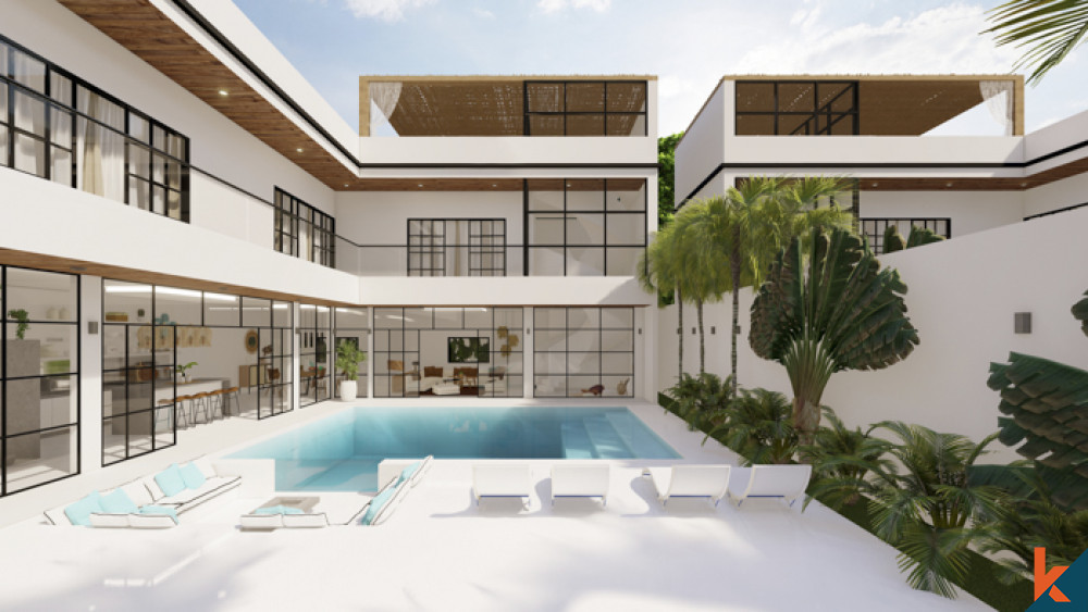 New four bedroom high quality estate for lease in Sanur