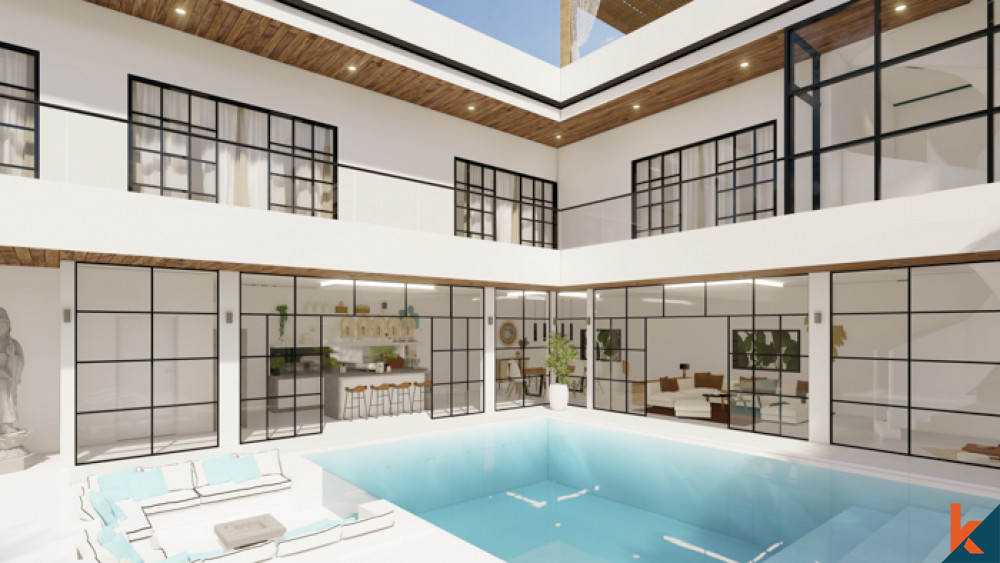 New four bedroom high quality estate for lease in Sanur