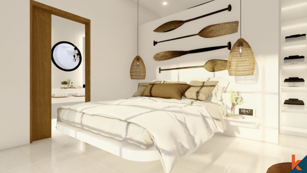 Rumah baru dengan empat kamar tidur berkualitas tinggi untuk disewakan di Sanur