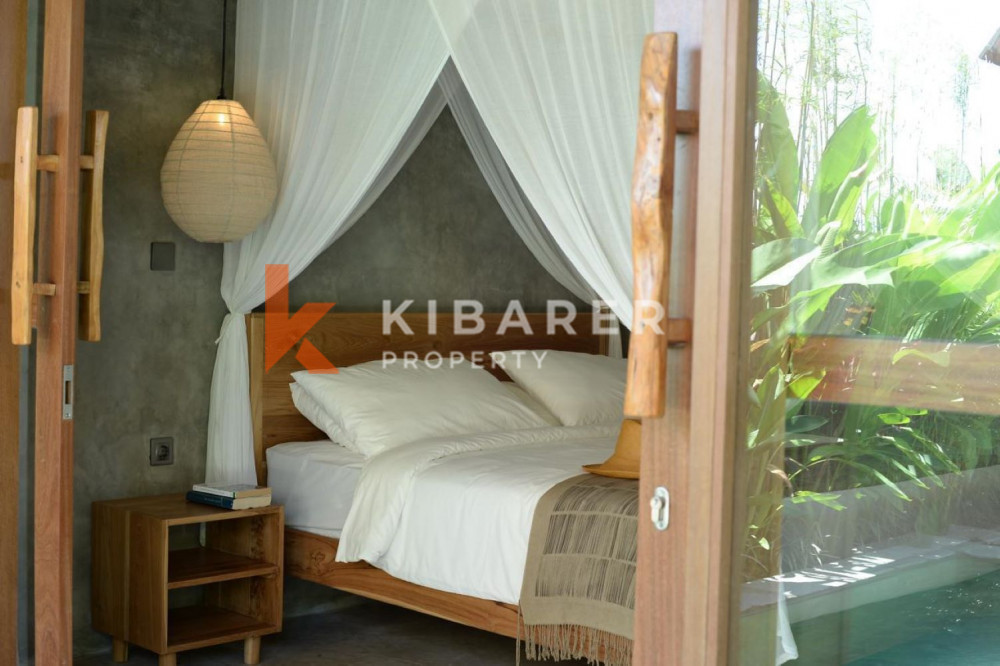 Calming Wooden Two Bedroom Enclosed Living Villa in Cemagi (Available on 30th July 2026)