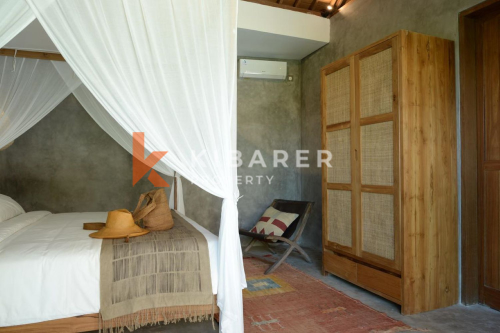 Calming Wooden Two Bedroom Enclosed Living Villa in Cemagi (Available on 30th July 2026)