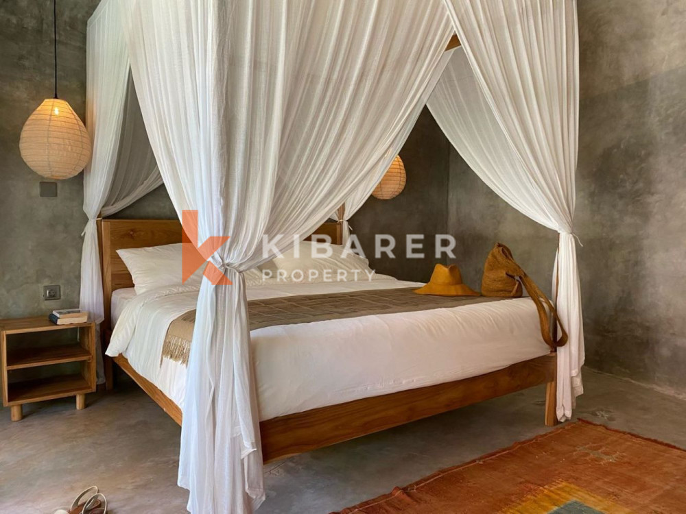 Calming Wooden Two Bedroom Enclosed Living Villa in Cemagi (Available on 30th July 2026)