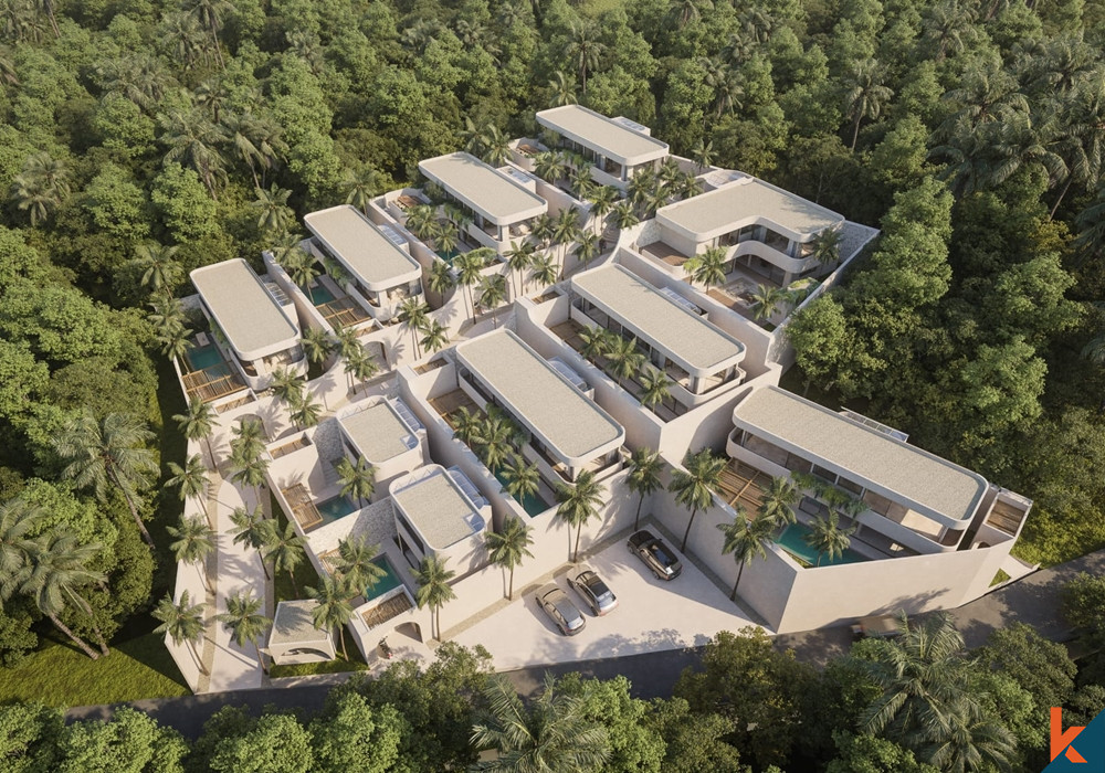 Luxueuses prochaines villas de deux chambres à Padang-padang
