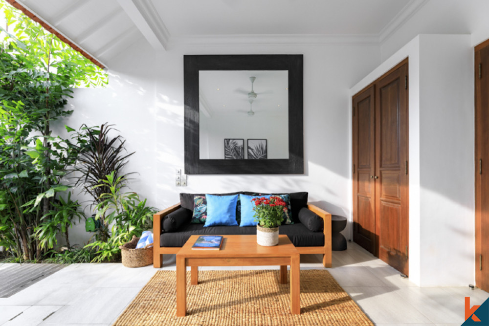 Brand New Investment One Bedroom Villa For Lease in Central Seminyak