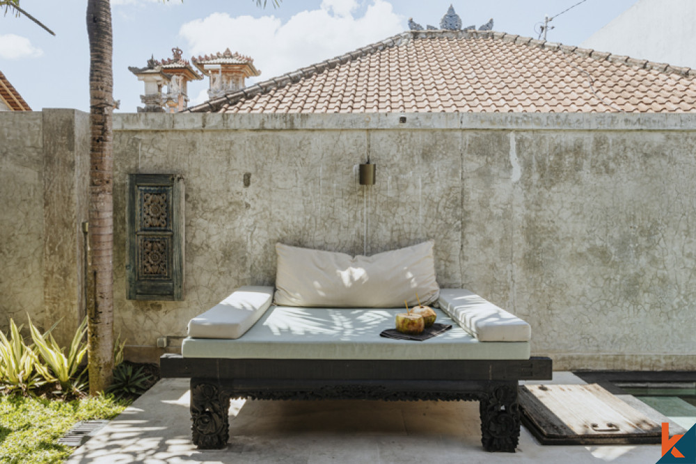 Villa minimaliste d'une chambre à coucher à vendre à Berawa