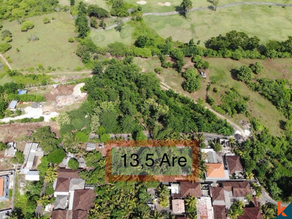 13.5 Are Land with great location of Pecatu