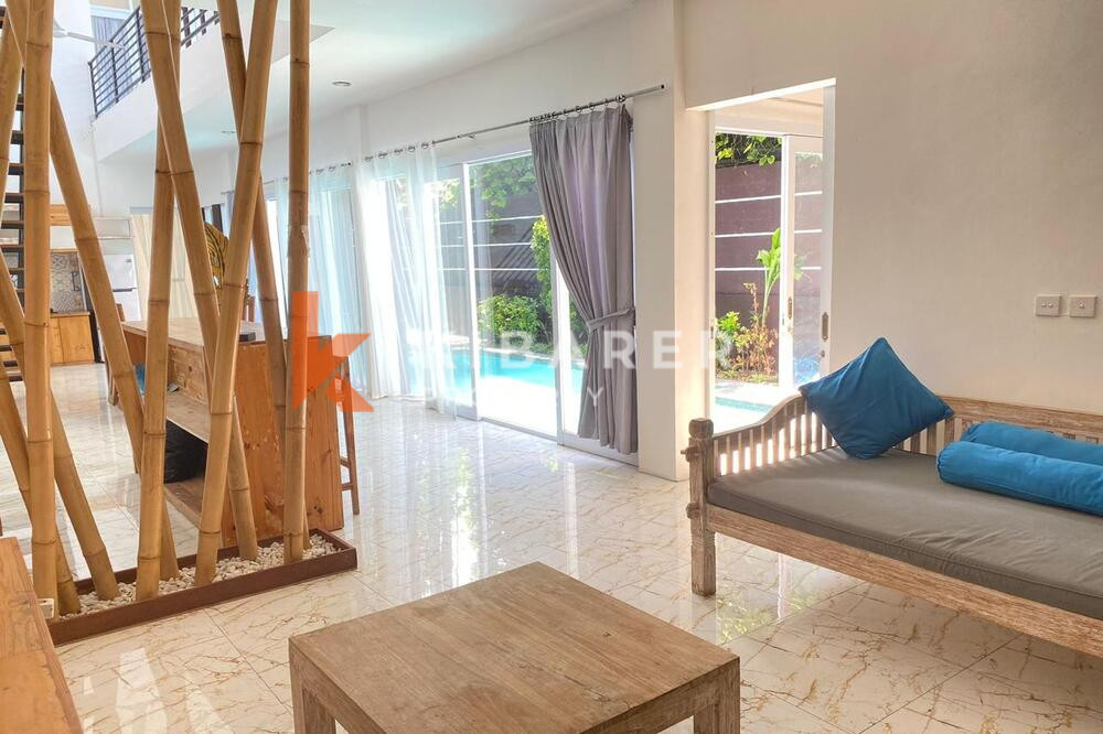 Wonderful Three Bedroom Enclosed Living Room Villa Situated in Sanur