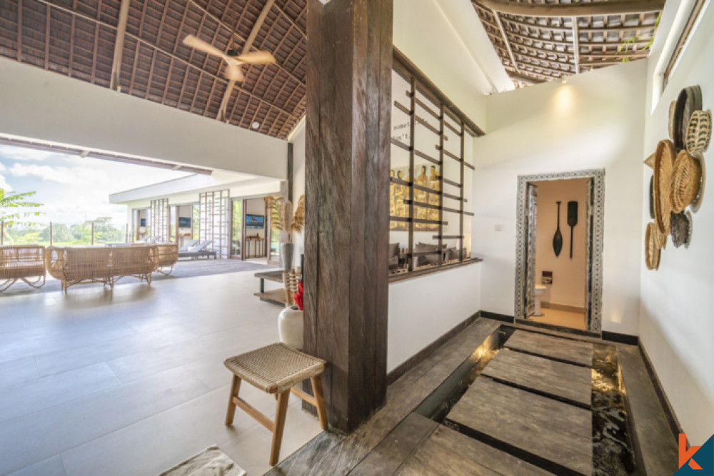 Good investment four bedroom villa for lease in Ubud