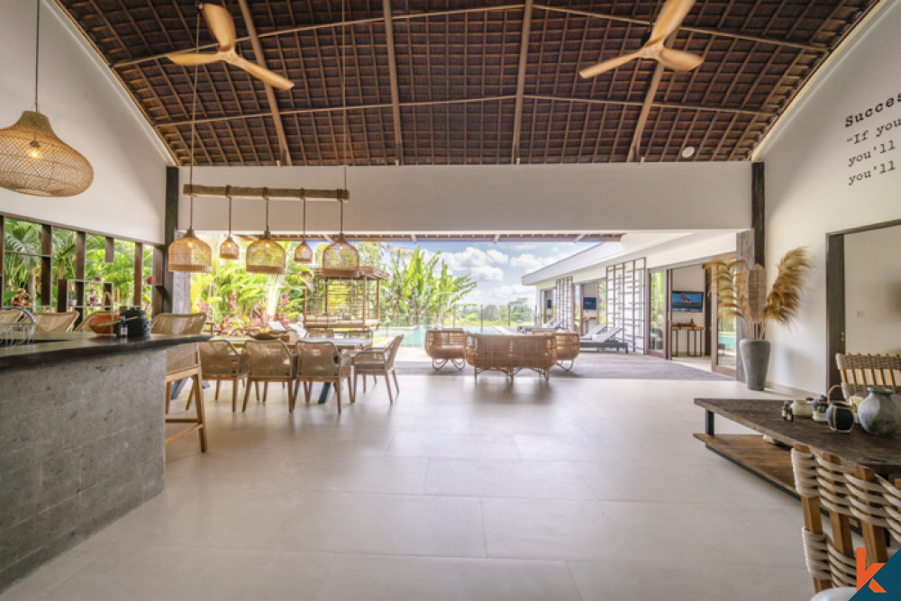 Good investment four bedroom villa for lease in Ubud