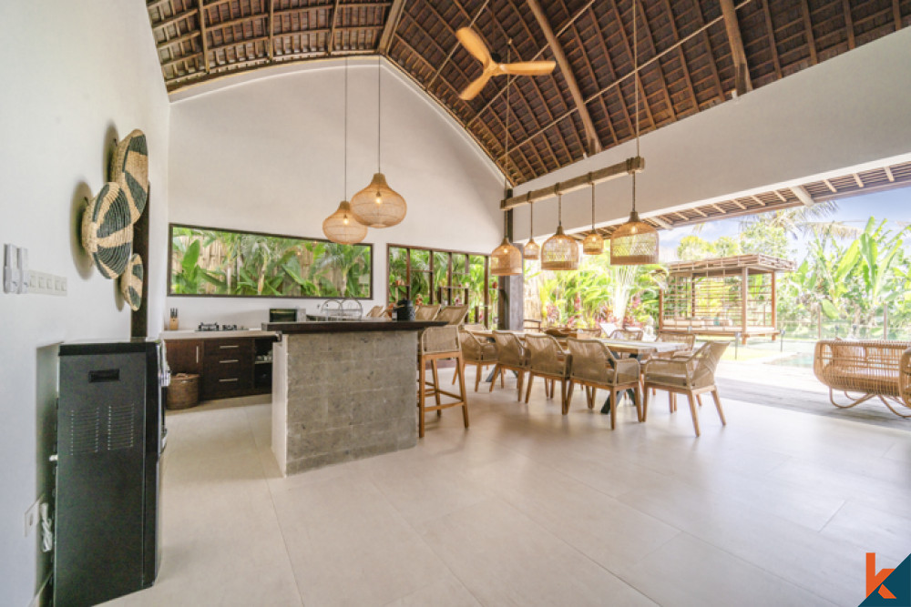 Good investment four bedroom villa for lease in Ubud