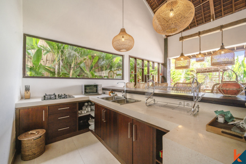 Good investment four bedroom villa for lease in Ubud