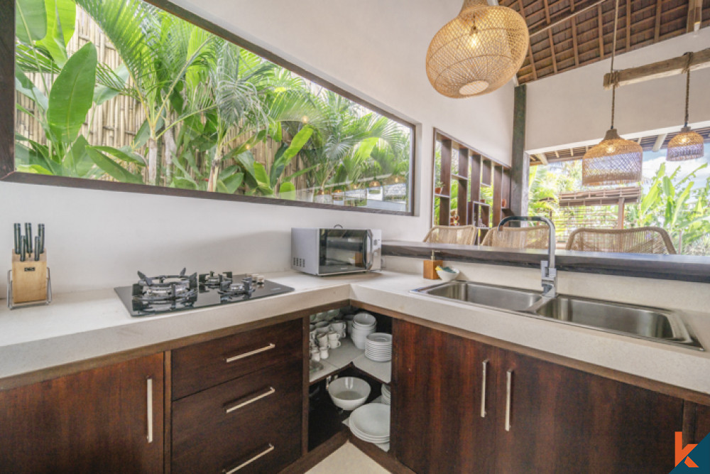 Good investment four bedroom villa for lease in Ubud