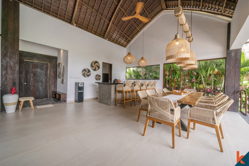 Good investment four bedroom villa for lease in Ubud