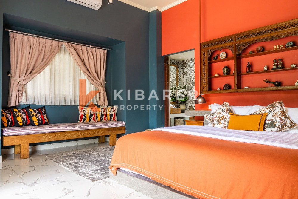 Vila Mewah Lima Kamar Tidur Terbuka Bergaya Mediterania Terletak di Kaba-Kaba