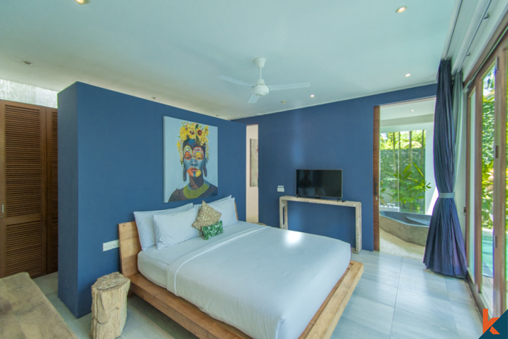 Properti dua kamar tidur dengan desain artistik di Drupadi