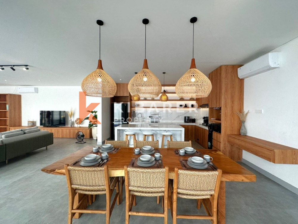 Villa neuve, moderne et spacieuse de trois chambres à Canggu