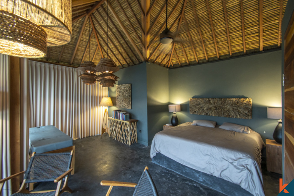Nouvelle villa d'une chambre avec vue imprenable sur la jungle à Ubud